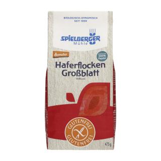 Haferflocken Großblatt glutenfrei DEMETER